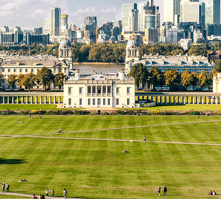 Greenwich Park in London, England. 