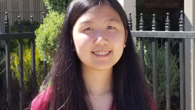 Olivia Xie (UCB) conducted a biomedical research project in Osaka, Japan.