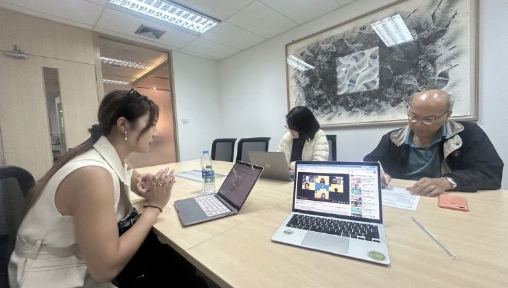 Arisa Matsuzaki on summer internship, Bangkok