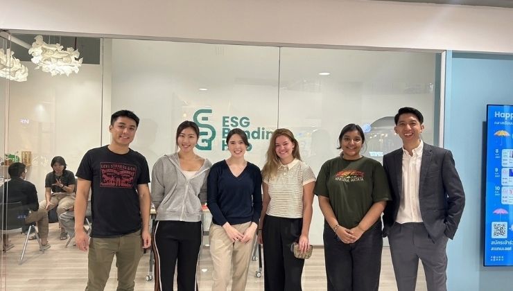 Arisa Matsuzaki on summer internship, Bangkok