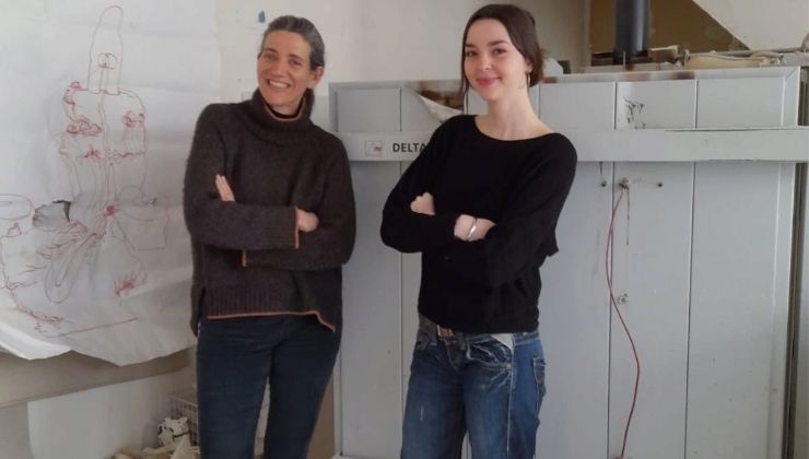 Isabella Damberger-Sheldon on art internship in Paris, France