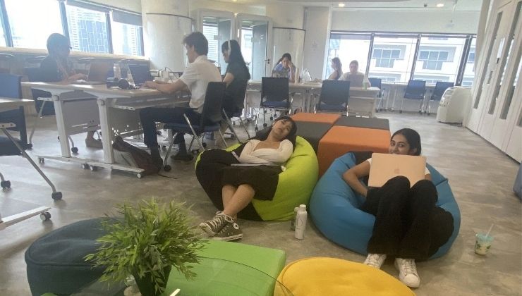 Jasmine Fortez on summer internship, Singapore