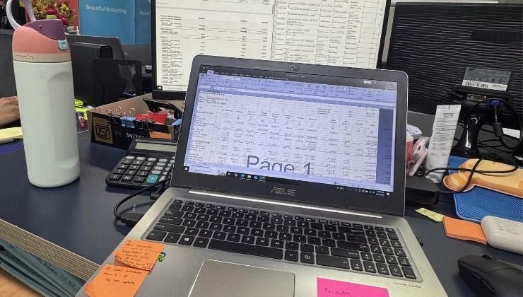 My work station