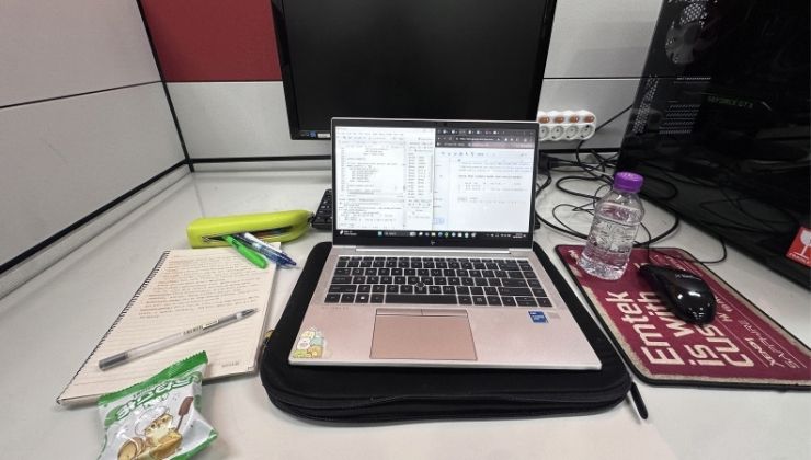 My work area