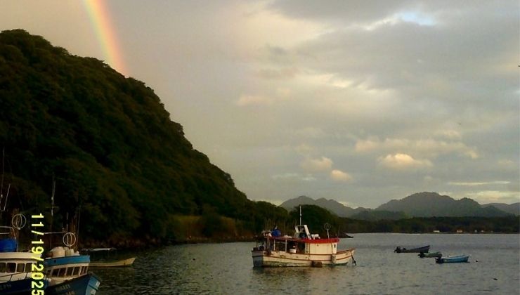 Rainbow over Costa Rica