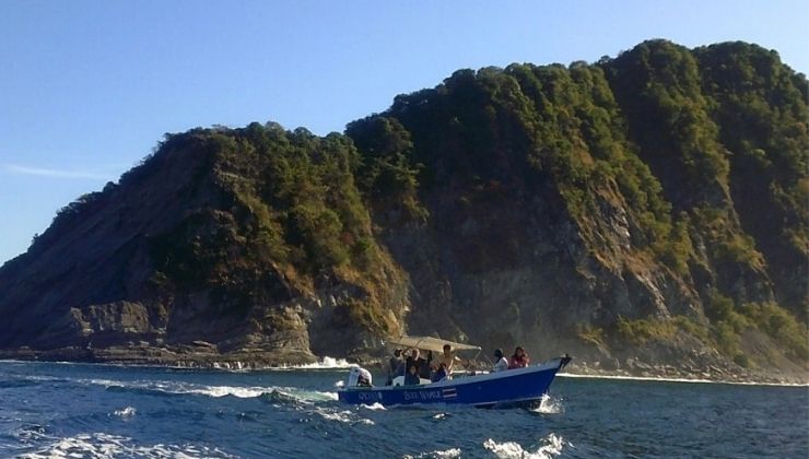 Boat in Costa Rica waters