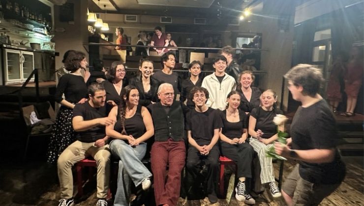 Cast photo after opening night (I'm in the back)