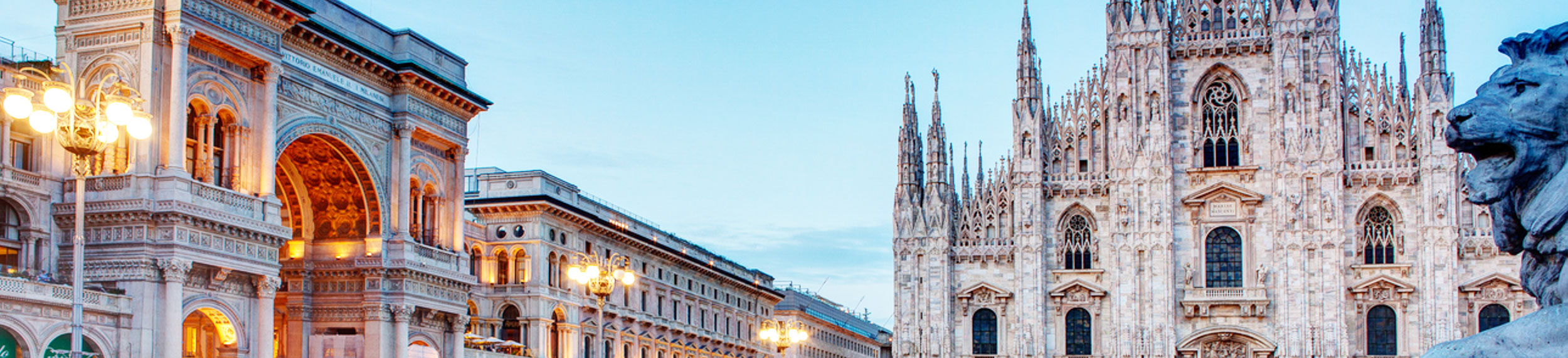 Piazza del Duomo, Milan, Italy.