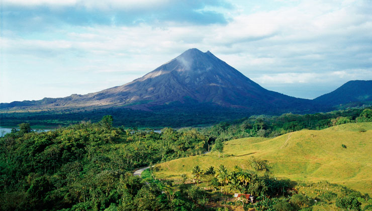 Outdoor photo with Arenal Volcano in Costa Rica.