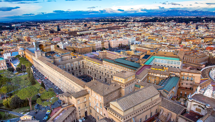 Museum Sistine Chapel Saint Peter's Basilica Vatican Rome Italy.