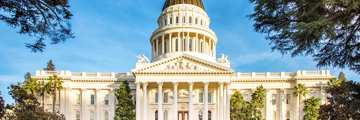 Sacramento building in California. 