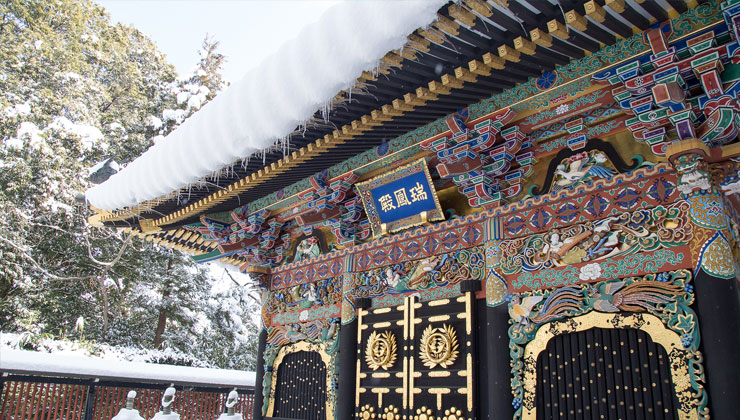 Zuihoden Mausoleum in Sendai, Japan