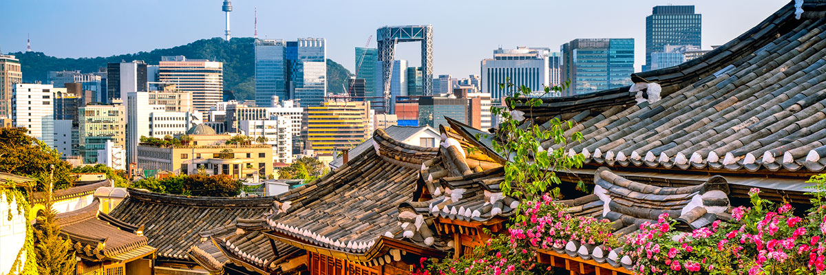 Seoul, South Korea Skyline.