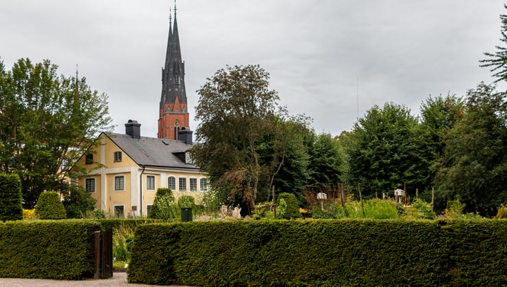 Linnaeus Garden in Uppsala Sweden.