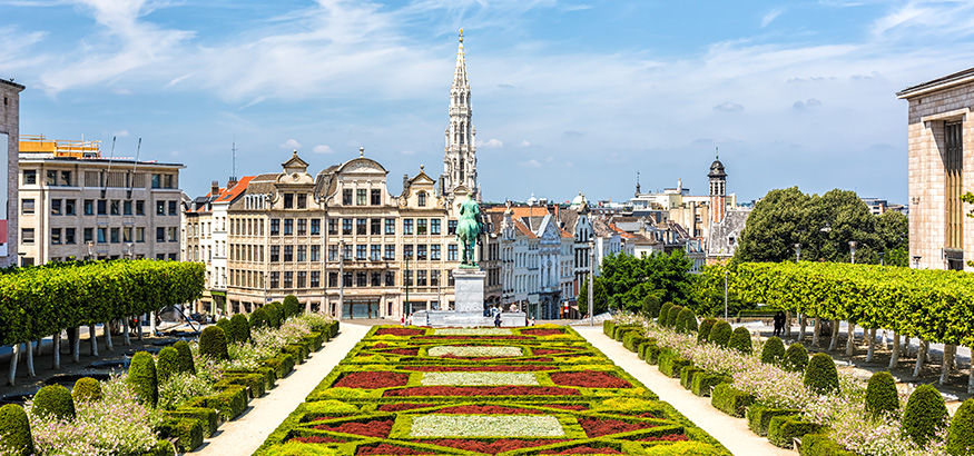 Skyline in Brussels