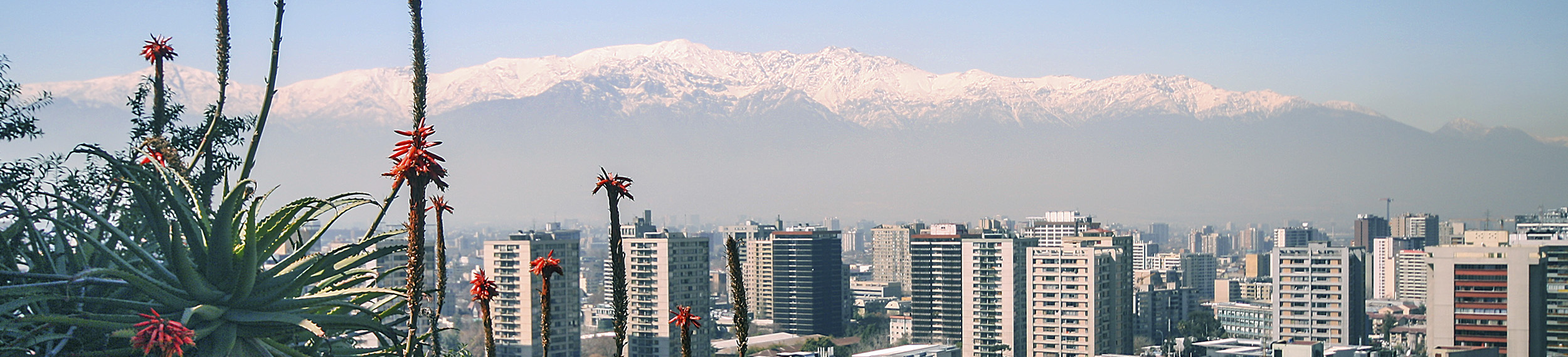 Aerial view of 9 de Julio Avenue in Buenos Aires, Argentina.