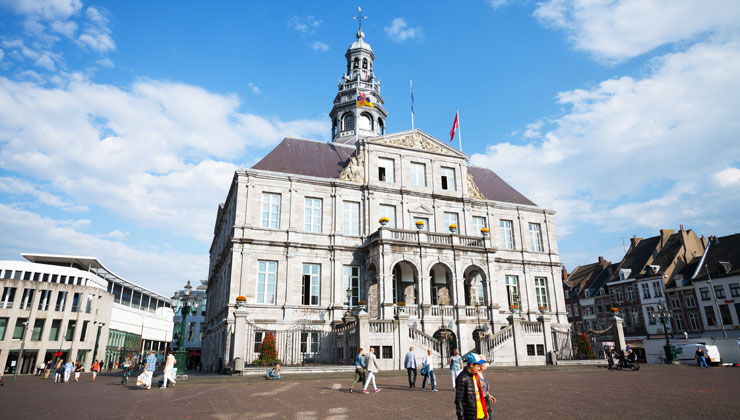Maastricht City Hall in Maastricht, Netherlands. 