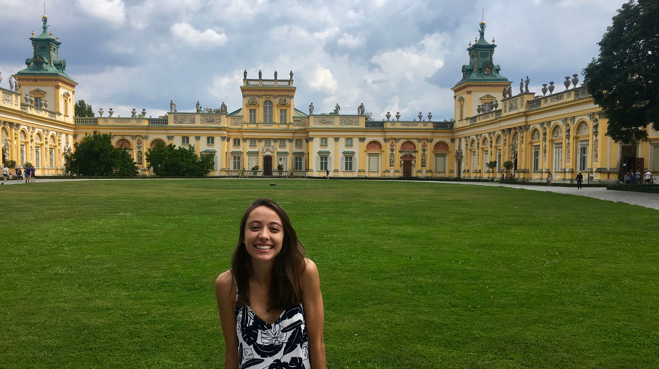 UCEAP student smiling in England.
