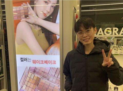 Harley Ao on internship in South Korea