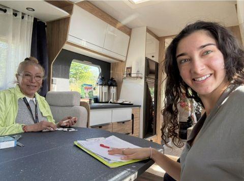 Karishma Lawrence on internship in Paris