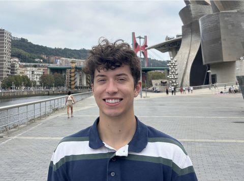 Mason Helkenberg in Madrid, Spain