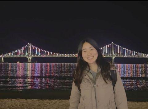 Mikayla Yoo in Seoul, South Korea