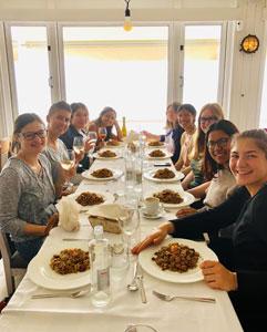 <p>Taste of traditional Spanish-Catalan cuisine with fellow students</p>