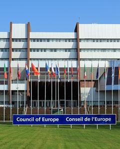 <p>Tour the Council of Europe human rights center</p>