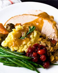 <p>Thanksgiving lunch plus theater</p>

