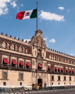 <p>Art tour of Diego Rivera murals at the National Palace</p>