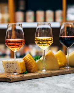 <p><span class="value">Wine &amp; cheese tastings</span></p>