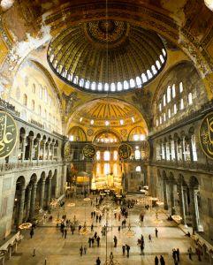 <p>Visit the Hagia Sophia mosque, a former Eastern Orthodox Byzantine church</p>
