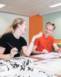 <p>Chinese calligraphy lessons</p>
