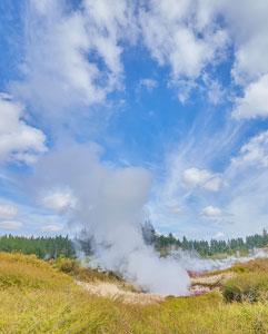 <p>Explore Taupo’s geothermal Craters of the Moon and Huka Falls</p>