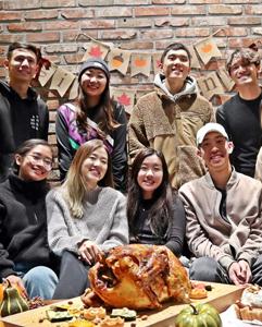 <p>Student cohort dinner</p>